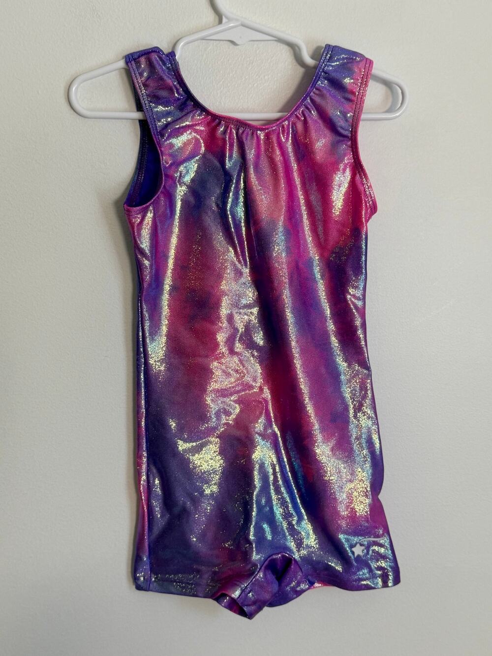 destira shiny multicolor leotard size CS
